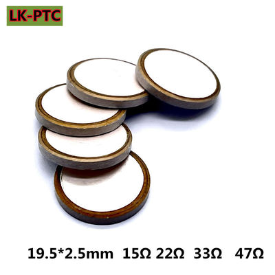 Silver Electrode Ceramic PTC Thermistor For Heating  3.7V Constant Temperature