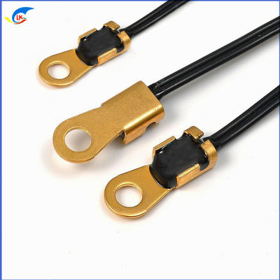 NTC Temperature Sensor OT Terminal Wire Ring Fixed Piece 100K 3950 1% High Precision Thermistor