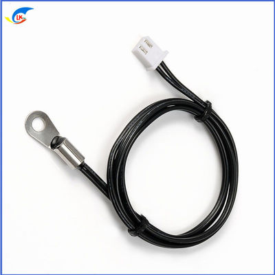 NTC Temperature Sensor OT Terminal Wire Ring Fixed Piece 100K 3950 1% High Precision Thermistor