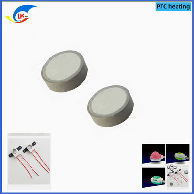 12V 70C Round PTC Thermistor Heating Element Disc 8mm Diameter Ceramic Heating Element Thermistor