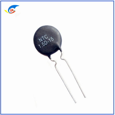 MF72 Series 1.5D-15 Power NTC Thermistor 7A 1.5 Ohm 15mm Suitable For Switching Power Supply